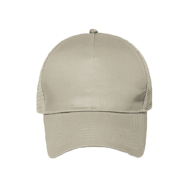 OTTO Cotton Twill Five Panel Low Profile Mesh Back Trucker Hat Thumbnail