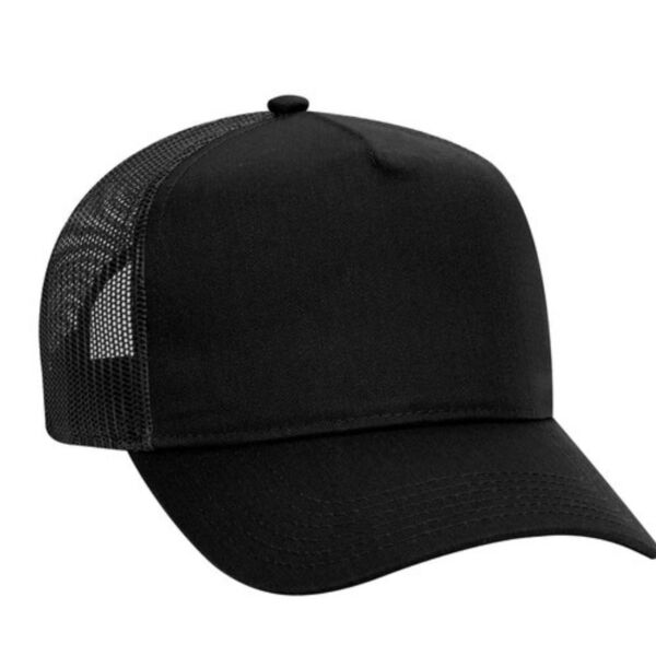 Cotton Blend Mid-Profile Trucker Thumbnail